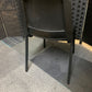 Preowned Chair Black  Plastic Back Adult Dining Meeting Training Stacking