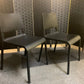 Preowned Chair Black  Plastic Back Adult Dining Meeting Training Stacking