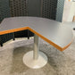 Modern grey finish breakout table 120cm diameter