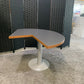Modern grey finish breakout table 120cm diameter