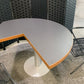 Modern grey finish breakout table 120cm diameter