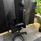 Black Executive Swivel Chair with headrest