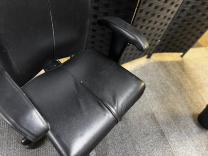 Black Executive Swivel Chair with headrest