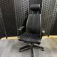 Black Executive Swivel Chair with headrest