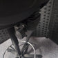 High Ergonomic Operators Drafting Chair without Arms in Grey and Blue