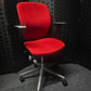 Orangebox Ergonomic Chair in Red for Office Desk Use