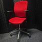 Orangebox Ergonomic Chair in Red for Office Desk Use