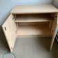 Maple Desk High Double door Cupboard 1 shelf 1000w x 600d x 730h