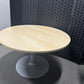 Preowned Round Office Meeting Table in Beech  - 1200mm Diameter
