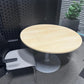 Preowned Round Office Meeting Table in Beech  - 1200mm Diameter