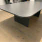 Used Boardroom Office Table Grey 240cm w x 120cm d x 73cm