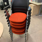 Used Senator Pyramid Multi Purpose Stackable Foldable Office Meeting Training Chair