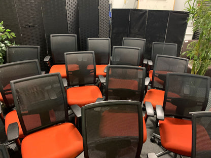 Used Elite Mesh Back Office Chair Black Swivel Computer