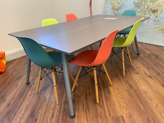 Used Ikea bekant boardroom conference meeting table 196cm x 110cm