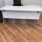 Used L shape Corner White Desk Left Return  180cm x 120cm