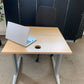 Second hand Beech Single Desk 80cm x 80cm