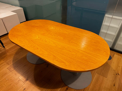 Pre-Owned Meeting Office Table Dark Wood finish 160cm w