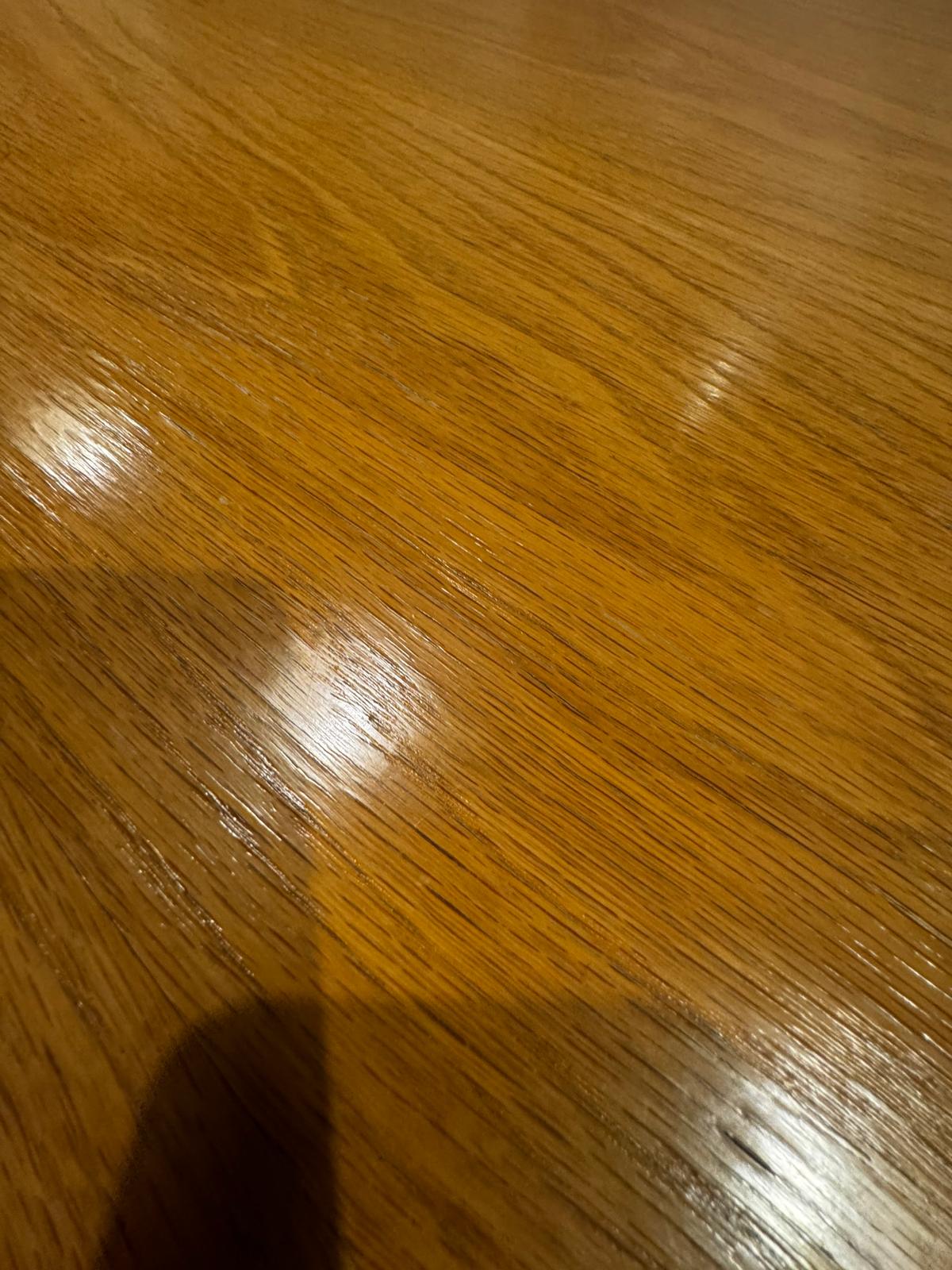 Pre-Owned Meeting Office Table Dark Wood finish 160cm w