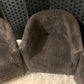 Used Dark Brown Corduroy tub chairs