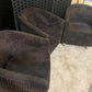 Used Dark Brown Corduroy tub chairs