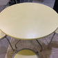 Pre-owned Yellow 80cm Canteen Breakout Table