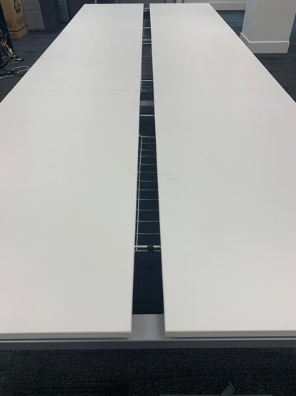 Second hand 4 Pod Desk 120cm x 60cm White