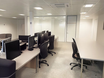Secondhand Ikea Linnmon desks Grey chrome legs 160cm x 80cm