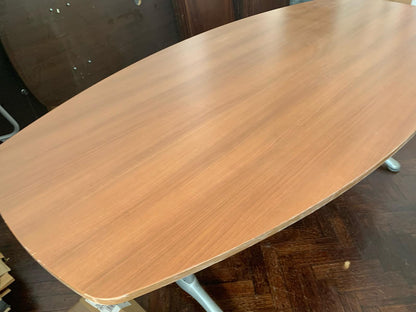 Used Boardroom table Light brown - 220cm x 110cm