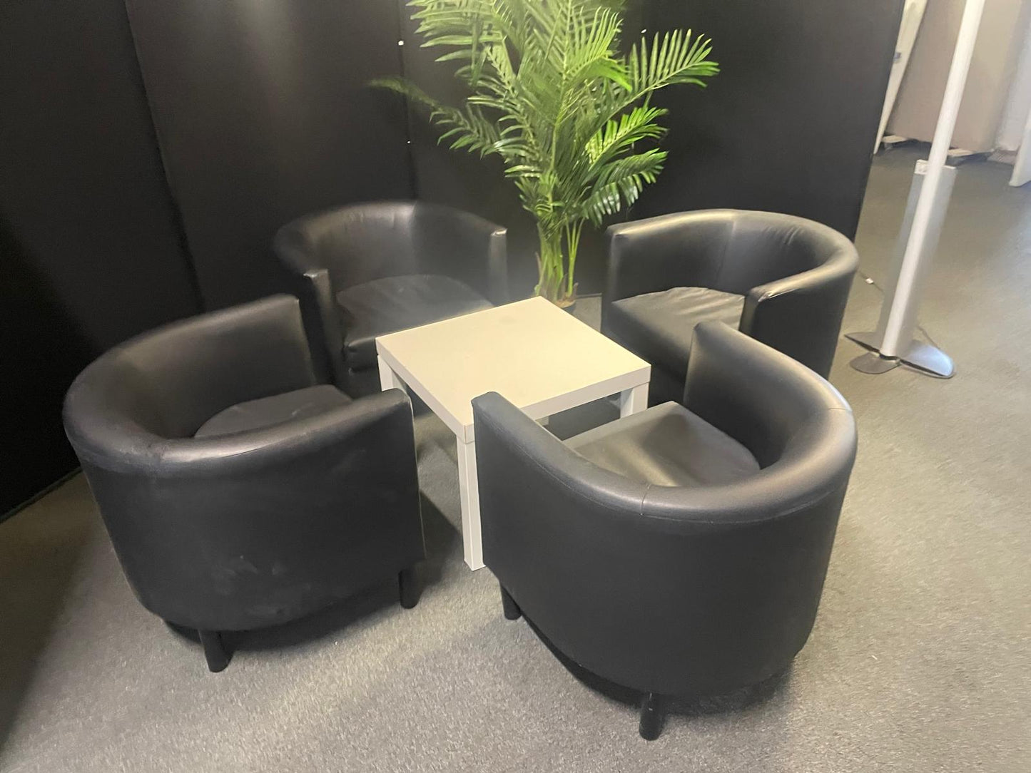 Used IKEA Tub Chair  Black