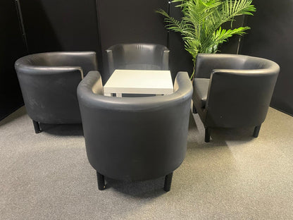 Used IKEA Tub Chair  Black