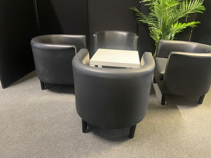 Used IKEA Tub Chair  Black
