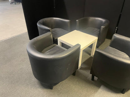 Used IKEA Tub Chair  Black