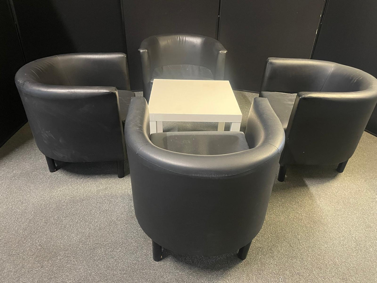 Used IKEA Tub Chair  Black