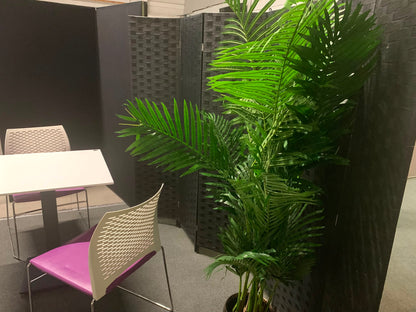 Used Breakout table White canteen meeting office table 70cm x 70cm