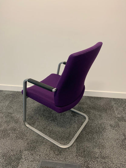 Used Connections Chair meeting  office reception purple