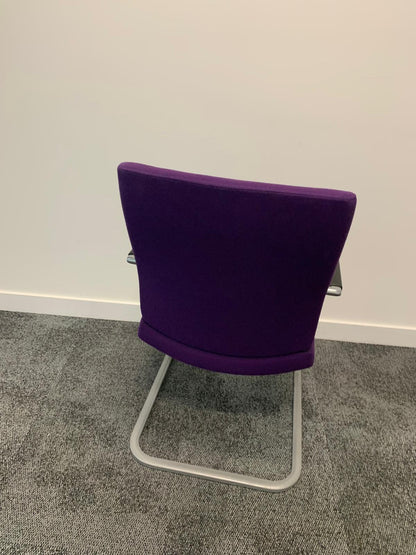 Used Connections Chair meeting  office reception purple
