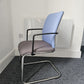 Blue, Grey Padded Meeting Visitor Chairs
