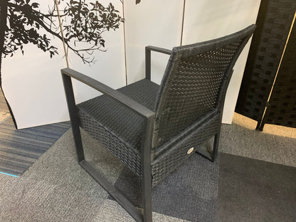 Grey Rattan Patio Two Chair Set Outsunny Garden chairs. £30 each