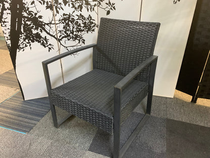 Grey Rattan Patio Two Chair Set Outsunny Garden chairs. £30 each