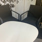 Grey Rattan Patio Two Chair Set