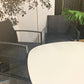 Grey Rattan Patio Two Chair Set