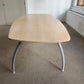 Used Office Meeting table 6 seater maple finish conference, 160cm x 100cm
