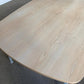 Used Office Meeting table 6 seater maple finish conference, 160cm x 100cm