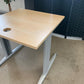 Brown Small Office Table Desk, 80cm x 80cm