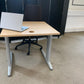 Brown Small Office Table Desk, 80cm x 80cm