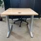 Brown Small Office Table Desk, 80cm x 80cm