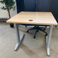 Brown Small Office Table Desk, 80cm x 80cm