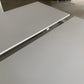 White 2 seater office electric sit stand desk, height adjustable, 2 pod Table