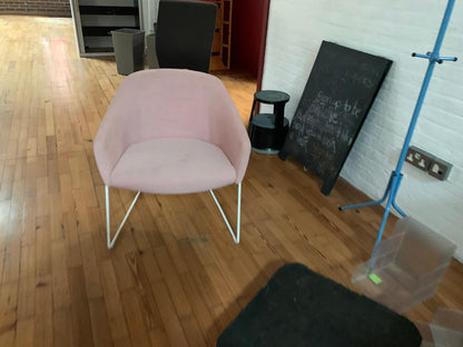 Used Boss Design Paloma Tub Arm Chair Pastle pink