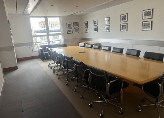 Used Extra Large Boardroom Meeting Conference Table Seats up to 16 people 500cm